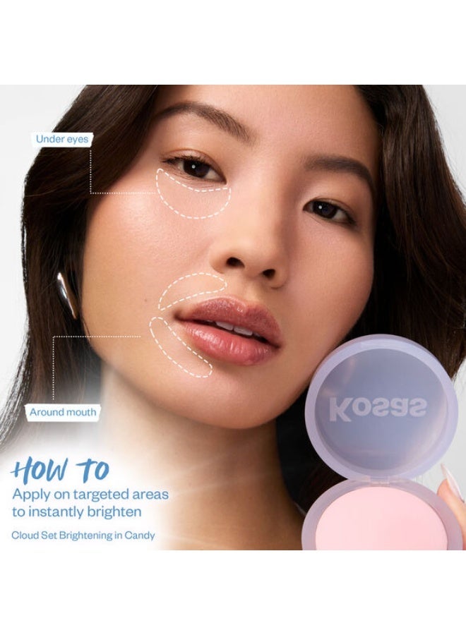 KOSAS Cloud Set Brightening Baked Setting & Smoothing Powder candy 8.5g - Image 2