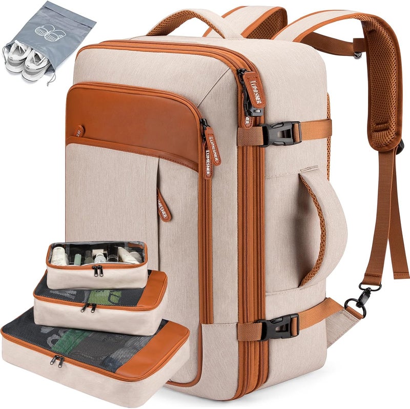 Lumesner Unisex Lumesner Travel Bussiness Laptop Backpack Carry on backpack,Travel backpack - Image 1
