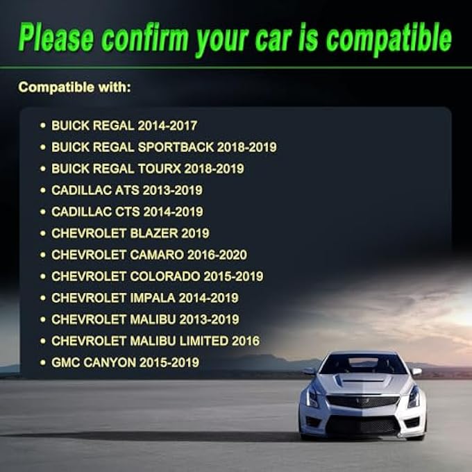 SHICHU Alternator Compatible with 2013-2019 Malibu ATS 2014-2019 Impala CTS 2015-2016 Canyon 2014-2017 Regal 2015-2020 Colorado Replace for 11682N 13592811 1042101960 22892568 - Image 2