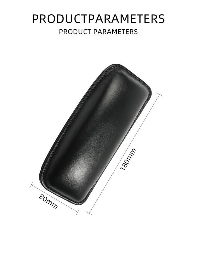 SUJADE YAKEFLY 2 Pack Soft Car Center Console Knee Leg Elbow Cushion Pad,Universal Leather Car Armrest Pillow Car Knee Cushion Elbow Pillow Thigh Support Comfort Pillow,Automotive Interior Accessories - Image 4