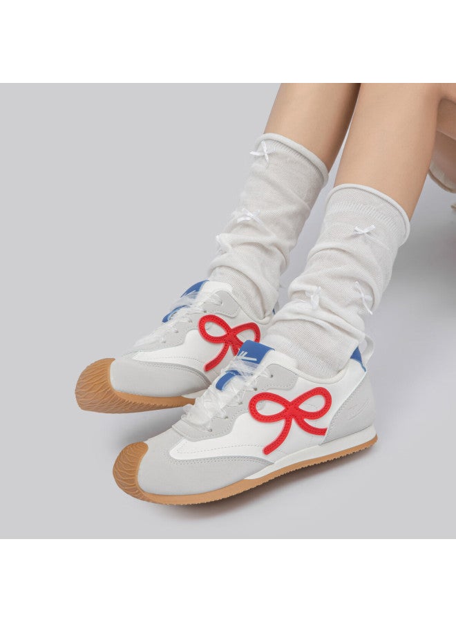 Pull Back Huili Women's Shoes Forrest Gump Shoes Autumn New Casual Shoes Ladies Sneakers Wxy5251z White-gray Size 35 - Image 3