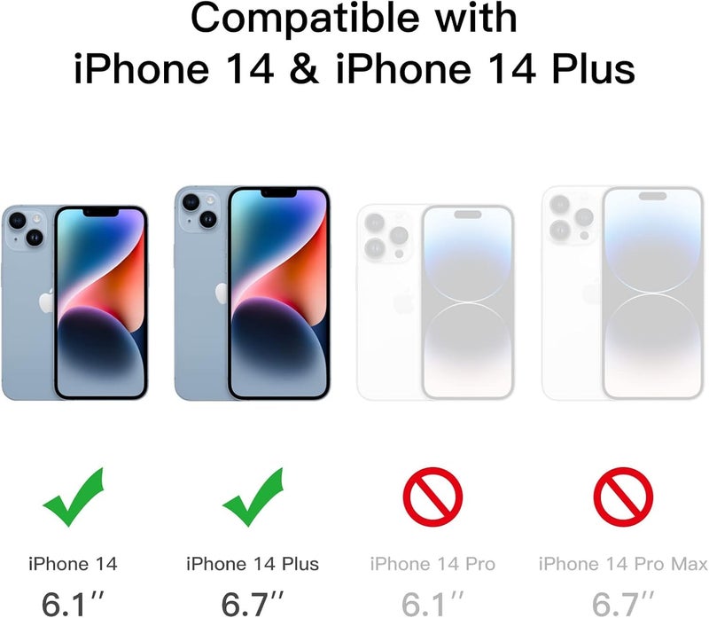 GadgetBite Tempered Glass Camera Lens Protector For Iphone 14 (6.1'')& iPhone 14 Plus (6.7''),Ultra Clear Anti-Explosion 9H Hardness Gl.ass Camera Lens Protector Compatible with (iPhone 14/14 Plus) - Image 3