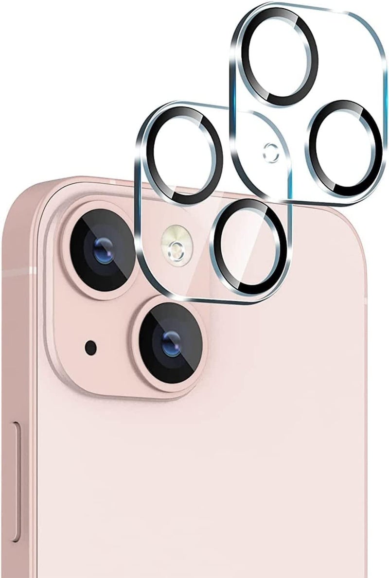 GadgetBite Tempered Glass Camera Lens Protector For Iphone 14 (6.1'')& iPhone 14 Plus (6.7''),Ultra Clear Anti-Explosion 9H Hardness Gl.ass Camera Lens Protector Compatible with (iPhone 14/14 Plus) - Image 1