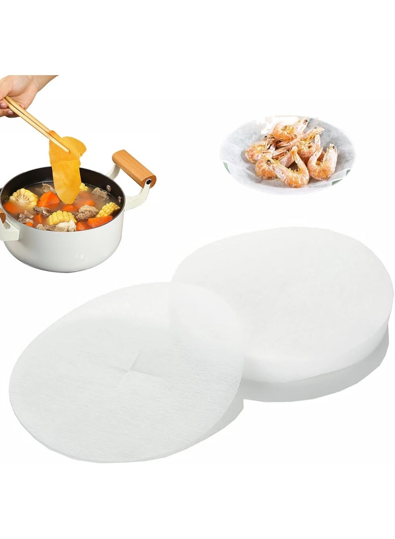 Cooking Oil Absorbing Paper, Food Oil Absorbing Sheets for Cooking, Food Blotting Paper Used for Soup and Fried Foods to Absorb and Remove Fat Fat, 20 Sheets - Image 1
