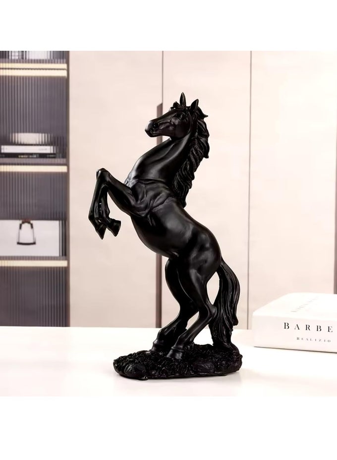HOME DECOR SCULPTURE STATUE MODERN HOME DECOR ACCENTS HORSE FIGURINE RESIN STATUE ART GIFTS FOR HOME BEDROOM LIVINGROOM OFFICE