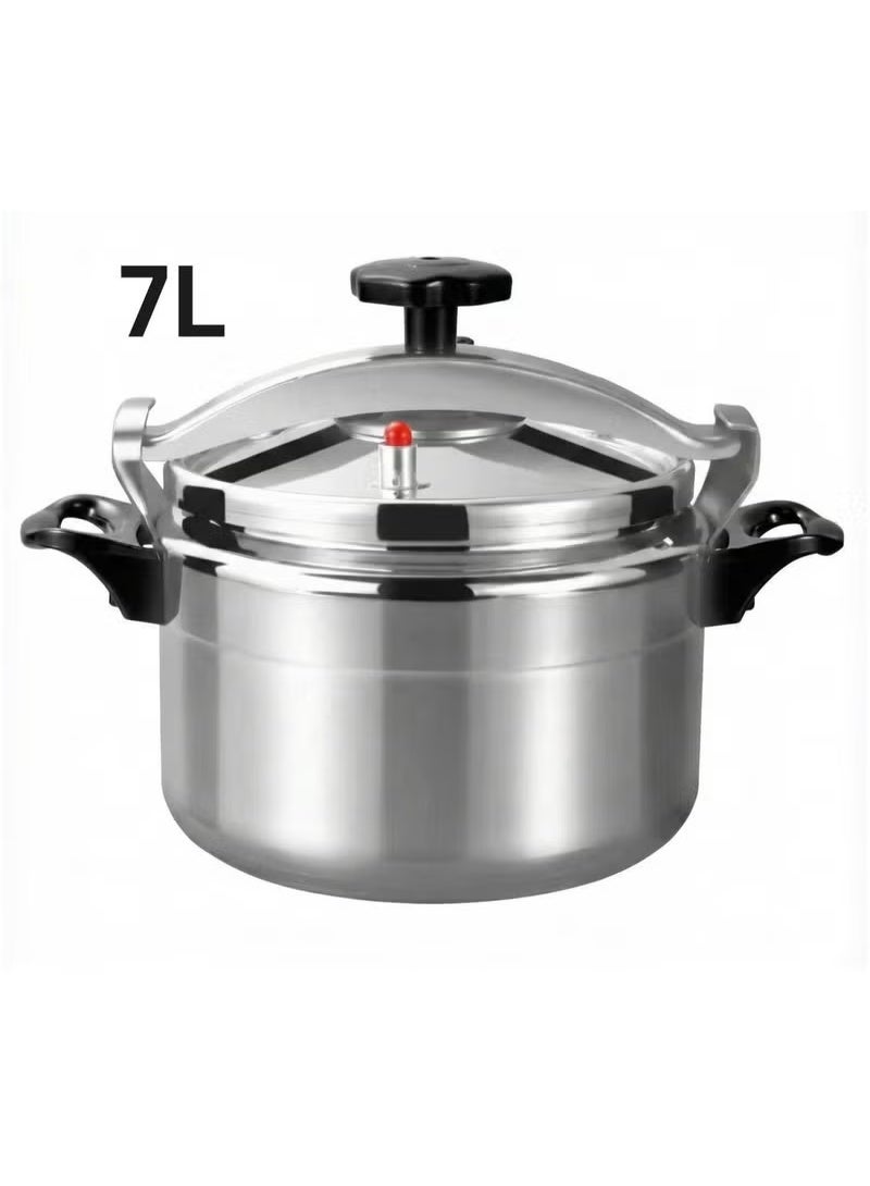 DINEX High Quality Aluminum Pressure Cooker 7L Capacity - Safe and Heavy Duty Fast Cooking Pot DX3428 - Image 1