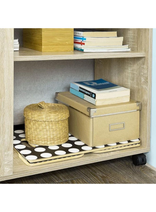 طاولة جانبية Home Gallery مع رفوف تخزين – الأبعاد: 70 × 61 × 35 سم، إضافة عملية وأنيقة لأي غرفة - Image 2