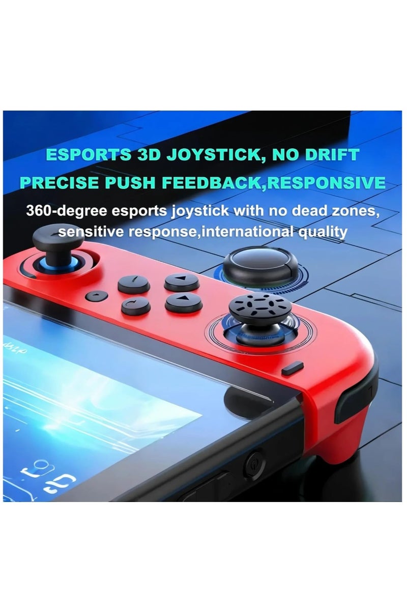 ايناوو وحدة تحكم لاسلكية Joy Cons لجهاز Nintendo Switch، وحدات تحكم بديلة يمين/يسار متوافقة مع Nintendo Switch/Lite/OLED، عصا تحكم مزودة بخاصية الاستيقاظ/التقاط الشاشة/الاهتزاز المزدوج/التحكم بالحركة - Image 2