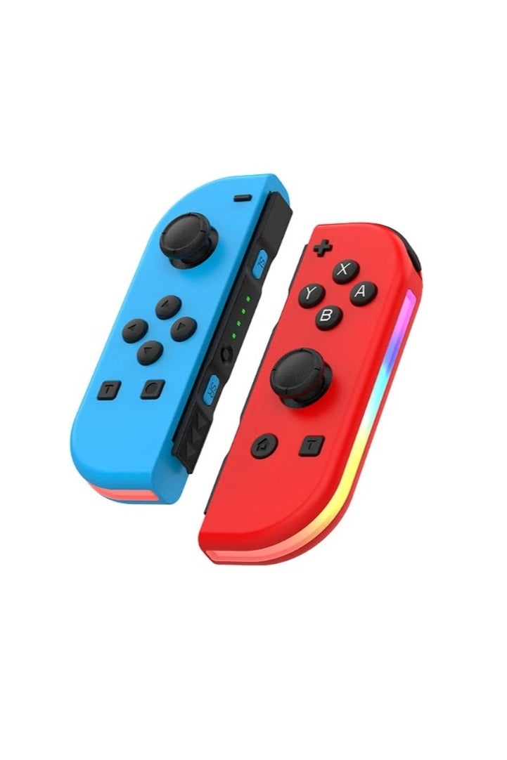ايناوو وحدة تحكم لاسلكية Joy Cons لجهاز Nintendo Switch، وحدات تحكم بديلة يمين/يسار متوافقة مع Nintendo Switch/Lite/OLED، عصا تحكم مزودة بخاصية الاستيقاظ/التقاط الشاشة/الاهتزاز المزدوج/التحكم بالحركة - Image 1