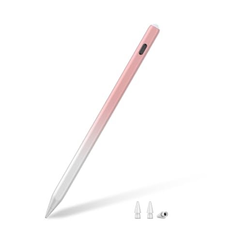 iafer Pencil for iPad mini A17 Pro 7/6/5, Fast Charge Palm Rejection Tilt Sensitivity 20H Battery Life Stylus Pen for iPad mini 5-7th, iPad 6th-11th A16, Air 3rd-7th M2 M3, Pro 13"/12.9"/11" M4 - Image 1
