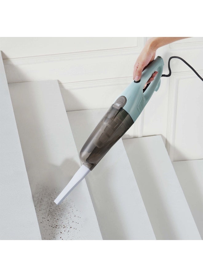 Winning Star Vacuum Cleaner, 400W Powerful Suction Stick and Handheld, 45 Mins Runtime with Detachable Battery, 5-Stage Filtration for Hardwood Floor, Carpet, Car, Pet Hair and Allergies, Blue-Green - Image 5