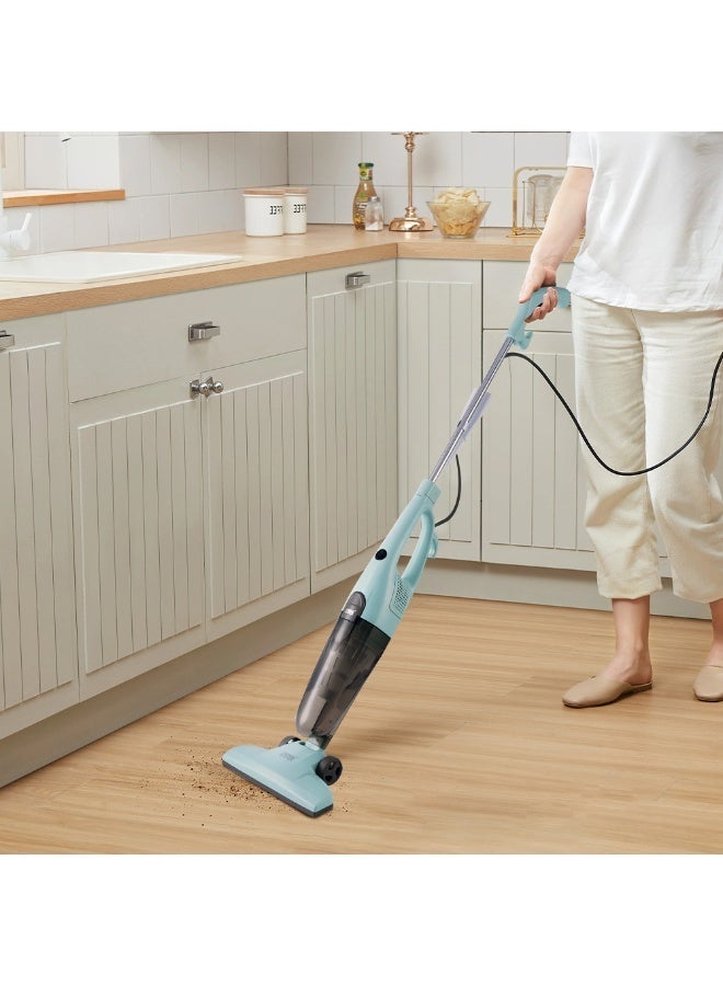 Winning Star Vacuum Cleaner, 400W Powerful Suction Stick and Handheld, 45 Mins Runtime with Detachable Battery, 5-Stage Filtration for Hardwood Floor, Carpet, Car, Pet Hair and Allergies, Blue-Green - Image 4