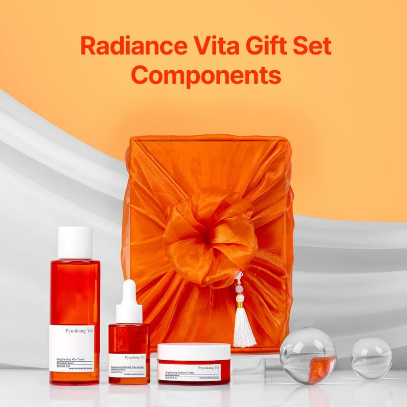 Pyunkang Yul [PKY] Pyunkang Yul Radiance Skincare Gift Set for Flawless and Radiant Skin with Deep Hydration, Vitamin C and Pearl Extract, Korean skincare(3-item set) - Image 4