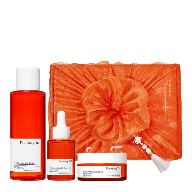 Pyunkang Yul [PKY] Pyunkang Yul Radiance Skincare Gift Set for Flawless and Radiant Skin with Deep Hydration, Vitamin C and Pearl Extract, Korean skincare(3-item set) - Image 1