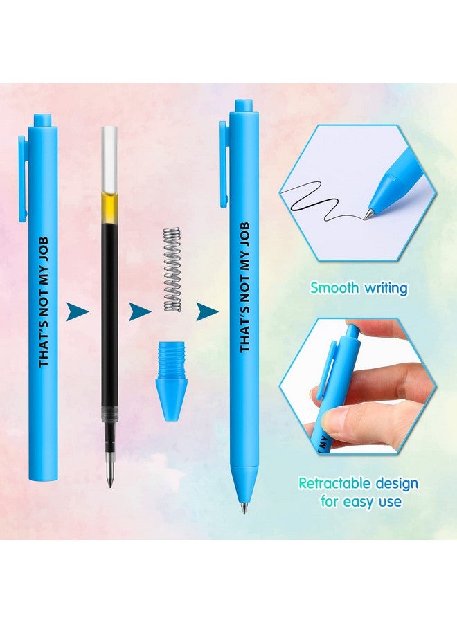 Epakh 50 Pcs Ballpoint Pens Funny Pens Colorful Pens Complaining Quotes Pen Funny Gag Gift, Inspirational Negative Black Ink Pens for Office(Complaining,Classic Color) - Image 2