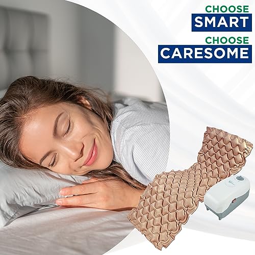 Caresome Air Mattress Therapy for Bed Sores Anti-Decubitus|Bubble Mattress| Anti-Bedsore Air Mattress with Compressor Inflatable Air Bed (Cream) - Image 4