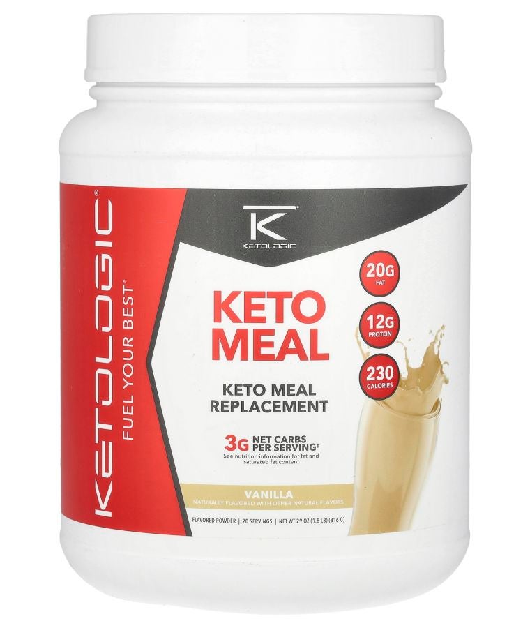 KetoMeal Meal Replacement Vanilla 1.8 lb (816 g)