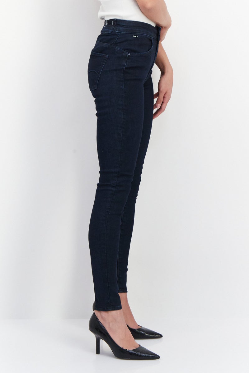 G-Star RAW Women High Super Skinny Stretchable Jeans, Navy - Image 4