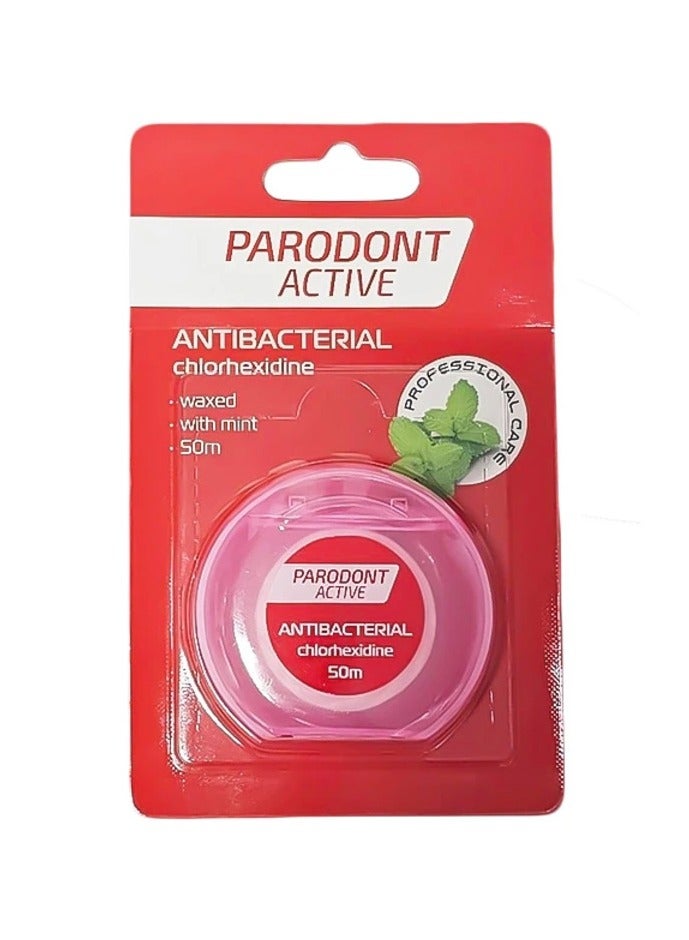 Antibacterial Chlorhexidine - Dental floss