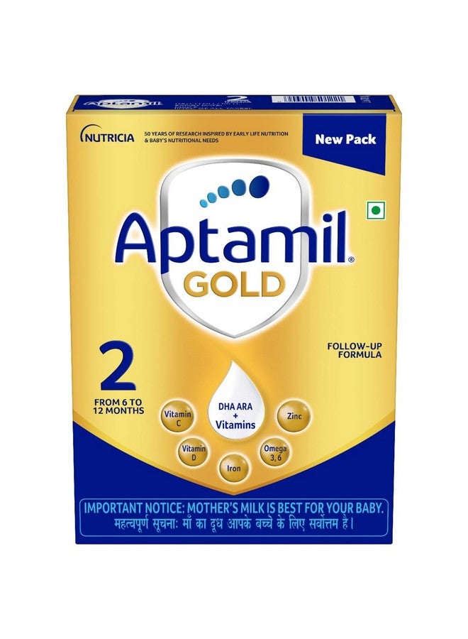 Aptamil Aptamil Gold Follow-Up Formula Stage 2 Powder, 400 g - Image 1