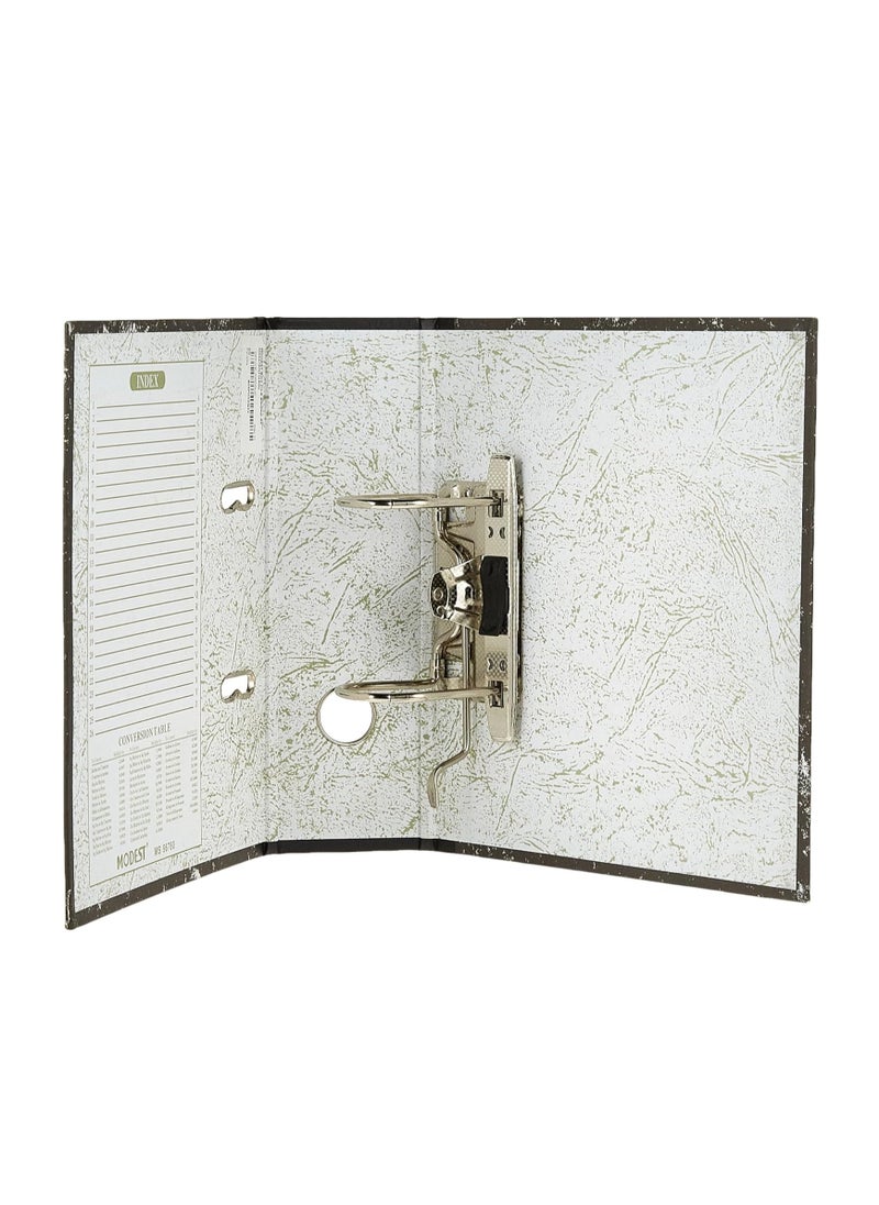 MODEST - A5 Size Fixed Box File broad 3 Inch Width - Image 1