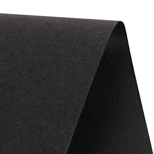 RUSPEPA Black Kraft Paper Roll - 24 inches x 100 feet - Recyclable Paper Perfect for for Crafts, Art, Wrapping, Packing, Postal, Shipping, Dunnage & Parcel - Image 2
