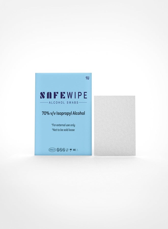 BeatO Safewipe Alcohol Swabs | Eliminate Harmful Bacteria, Viruses & Germs | Alcohol Swabs for Injection | Medical Use, Pre-Injection Skin Cleansing & First Aid | Pack of 100 - Image 4