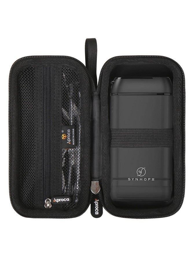 Aproca Black Hard Travel Storage Case, For Synhope Water Flosser [Mini Cordless Portable] Oral Irrigator Water Teeth Cleaner Pick