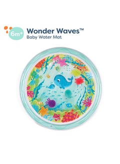 B. Toys B. Baby - Baby Water Mat - Inflatable Tummy Time Mat - 6 Removable Sea Animals - Water Activity Mat for Babies - Easy to Clean - 6 Months + - Wonder Waves  - Image 4
