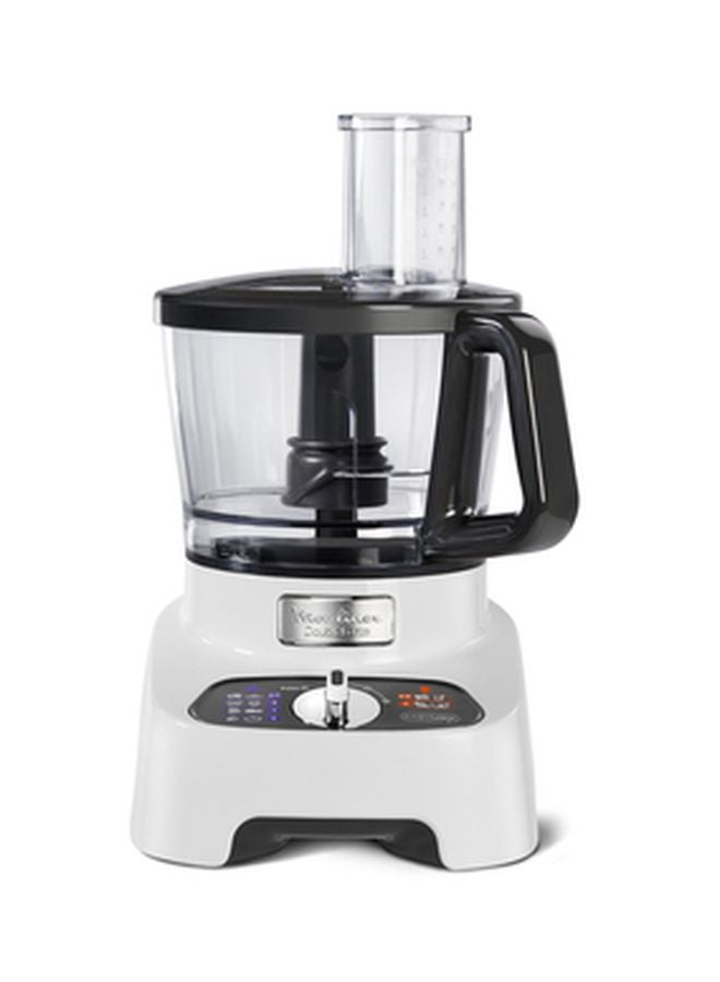 Moulinex Double Force Food Processor 1000W 2 L 1000 W FP8268EG White/Clear/Black - Image 2
