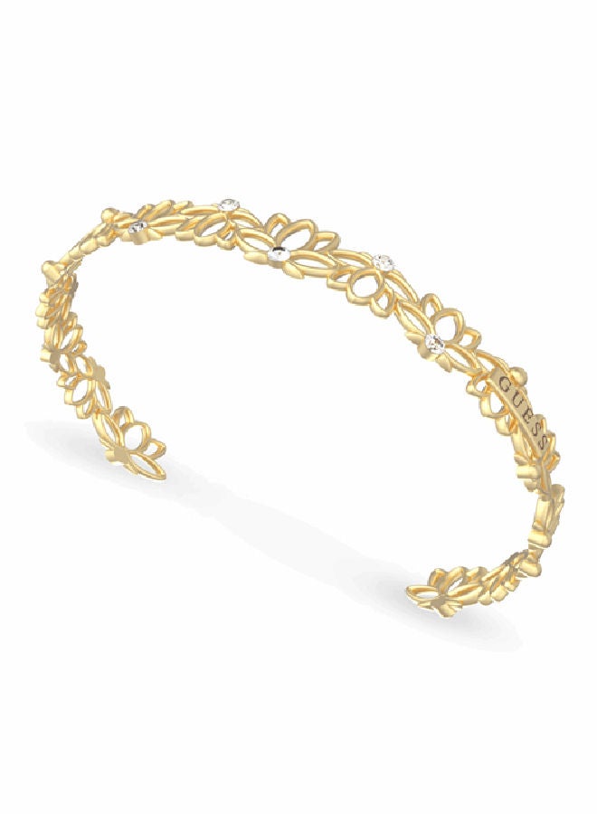 GUESS Multi Lotus C Bangle 