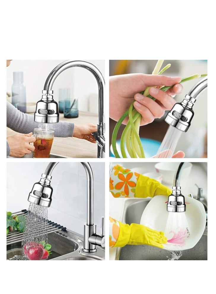 Mike Music Movable Kitchen Faucet Head 360° Rotatable Faucet Sprayer Head Replacement Anti -Splash Tap Booster Shower and Water Saving Faucet for Kitchen  - Image 5