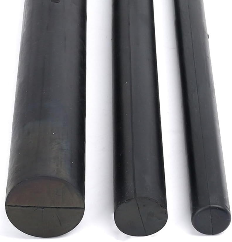 قضيب مطاط النتريل 40x500 مم أسود مقاوم للزيت مرونة عالية دائري صلب - Image 4