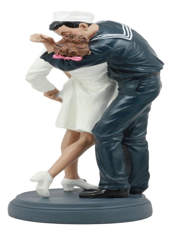 INORS Ebros World War 2 Victory At Times Square The Kiss Navy Sailor With Nurse Statue In Vivid Colors Historical World War Memorabilia - Image 2