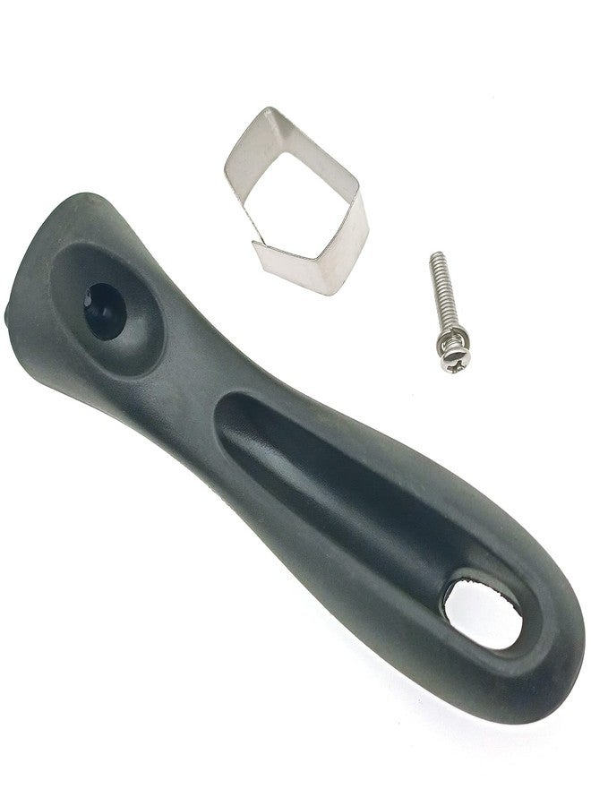 LBTODH LBTOD 2 Pcs Bakelite Pot Handles Universal Scald-Proof Long Handle Grip with screw and gasket Replacement Accessories - Image 3