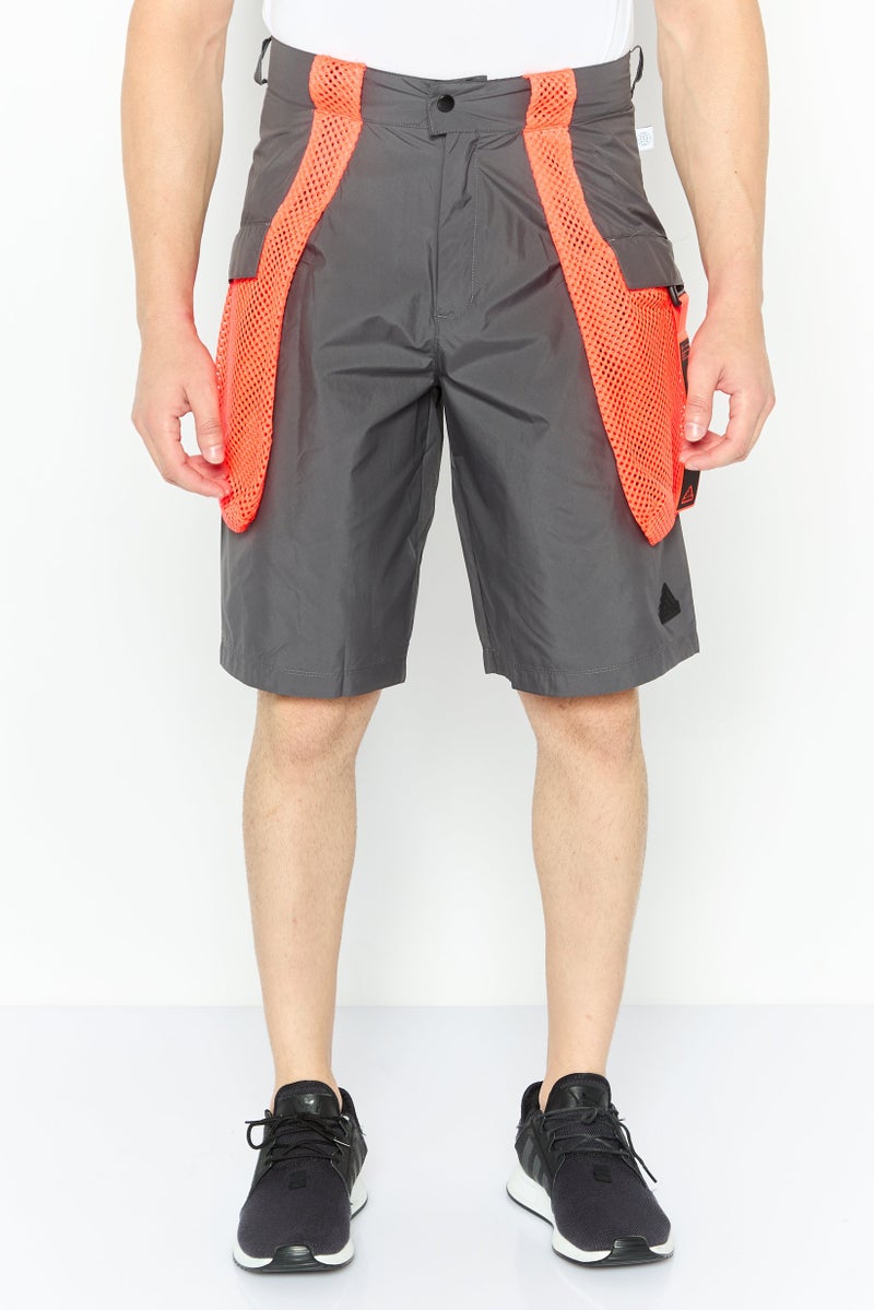 Adidas Men Sportswear Fit Training Shorts, Grey  - Image 1