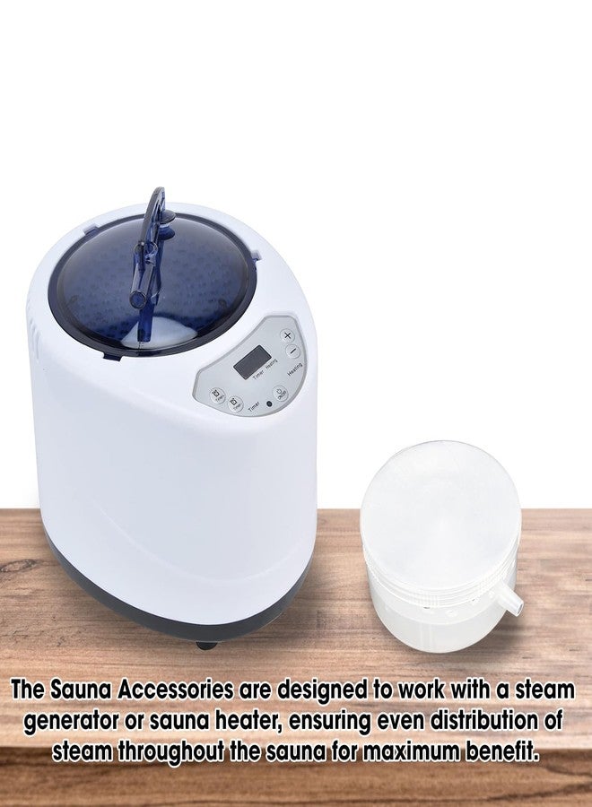 BuleVina Herbal Box for Sauna Steamer, Sauna Box Sauna Accessories - Sauna Steam Generator Case Essential Oil Addition Box, Fumigation Generator, Herbs Vapor Generador de Vapor - Image 4