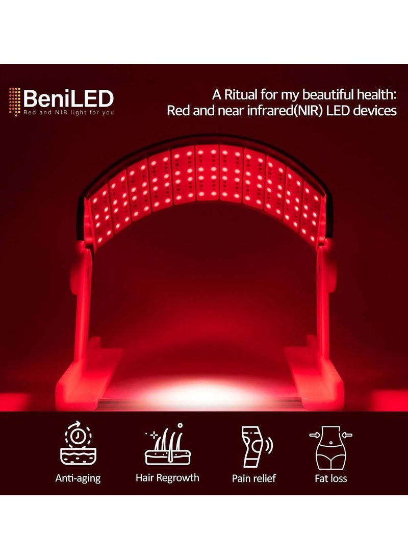 Benilight - Benilight BeniLed Mini Infrared Red Light Therapy Device- 660nm/850 Nm Pulse Infrared Light Therapy Flexible Device - for Body Fat Loss - Anti-Aging -Pain Relief-FDA Approved Infrared Light Therapy - Image 1