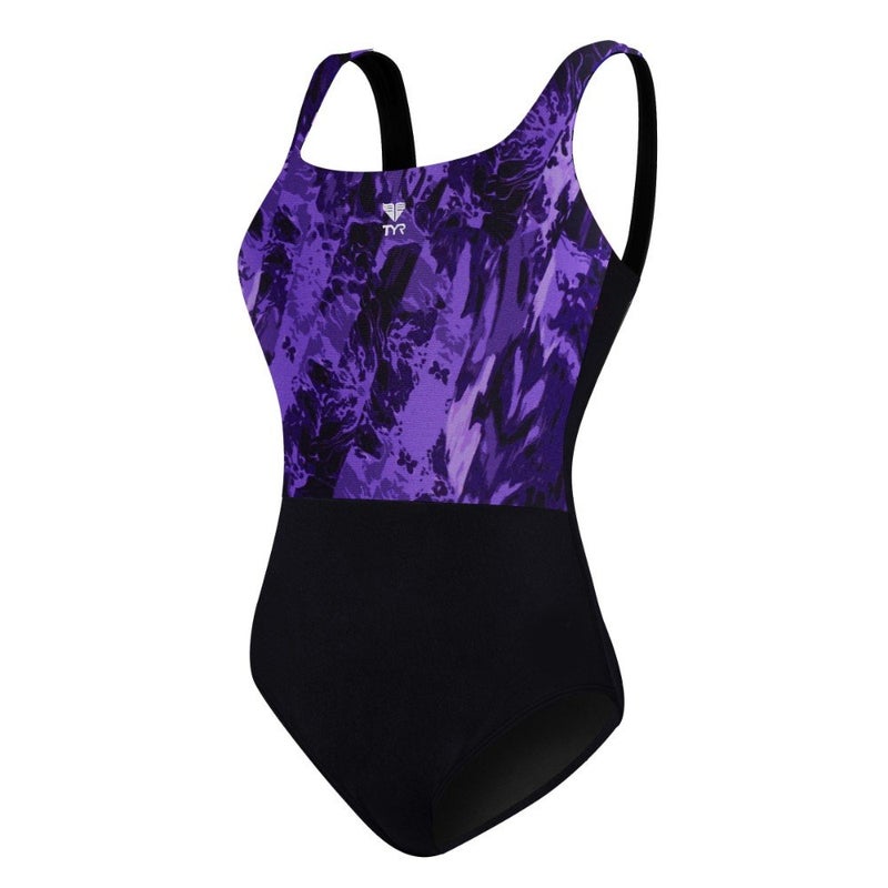 TYR Glisade Controlfit V-Cut Swim Active X-Large (Purple/Black) - Image 3