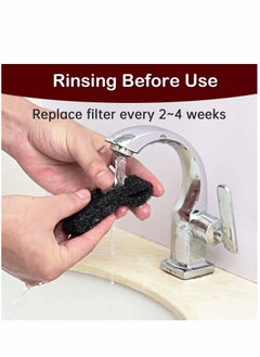 Generic Sponge Filter for Cat Fountain Replacement Pet Water Foam Doggie Dispenser Accessories Dog Rabbit Drinking 8 Pieces  - Image 3