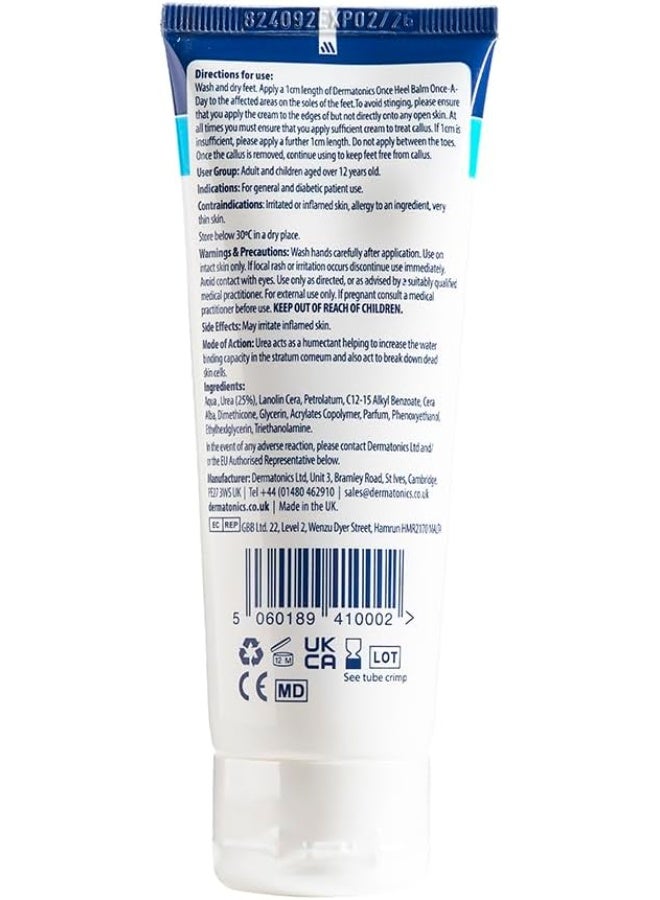Dermatonics Once Heel Balm | Long-lasting Relief for Rough, Dry, and Callused Heels and Feet | Clinically Proven | Visible Result in 8 Days | 75 ml - Image 2