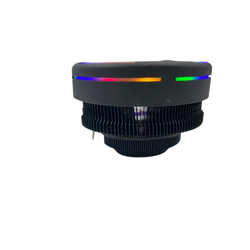 RGB 120mm Multi Platform CPU Cooling Fan With Colorful LED Lights - Image 4