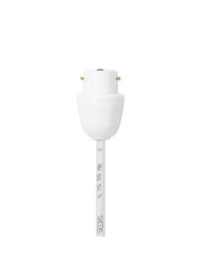 SeCro حامل مصباح نحاسي SeCro B 22 مع سلك مرن وقابس محول للاستخدام المتعدد التجارب، الحفلات، الزينة الاحتفالية، ديوالي، عيد الميلاد، إلخ (2 متر) - Image 4