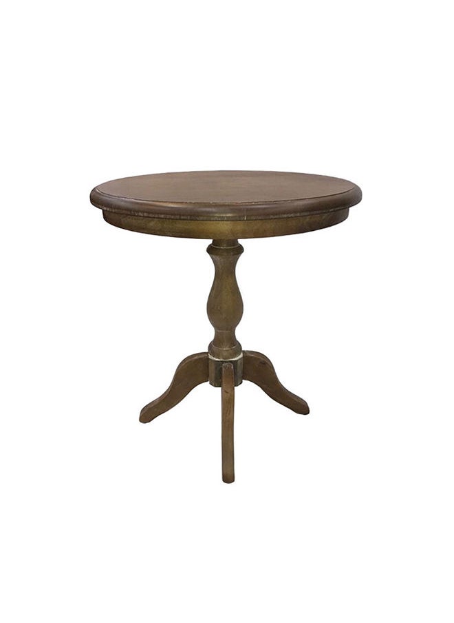 JILPHAR FURNITURE طاولة دائرية من الخشب الصلب من جيلفار للأثاث JP2356A  - Image 1