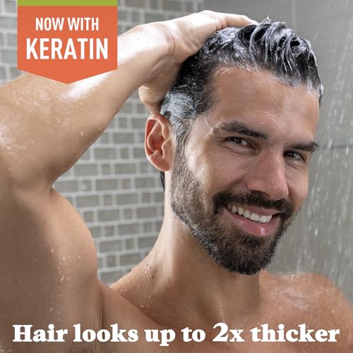 Just for Men Control GX Grey Reducing Beard Wash Shampoo with Keratin Gradually Colors Mustache and Beard Leaves Facial Hair Thicker Softer and Fuller 4 Fl Oz Pack of 1 Packaging May Vary - Image 5