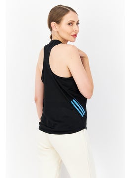 Adidas Women Sportswear Fit Training Tank Top, Black  - Image 3