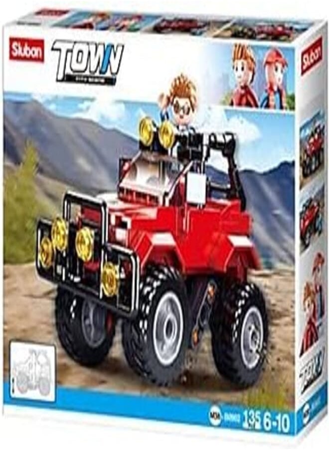 Sluban Sluban red suv m38-b0902-135 pcs 