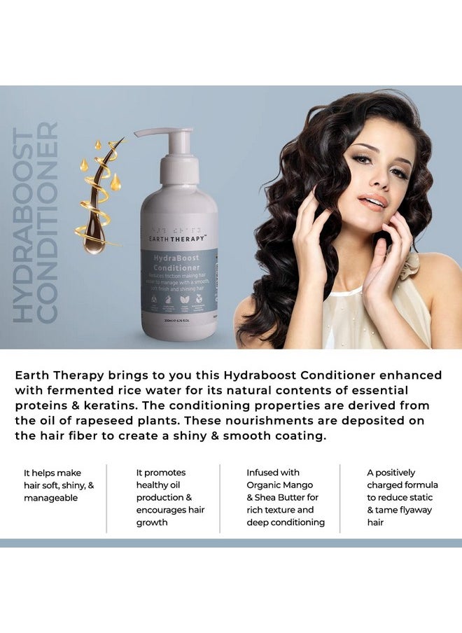EARTH THERAPY - Anti-Dandruff Therapy Conditioner, Mineral Oil-Free, Paraben-Free, & Natural Aroma, 200Ml - Image 1