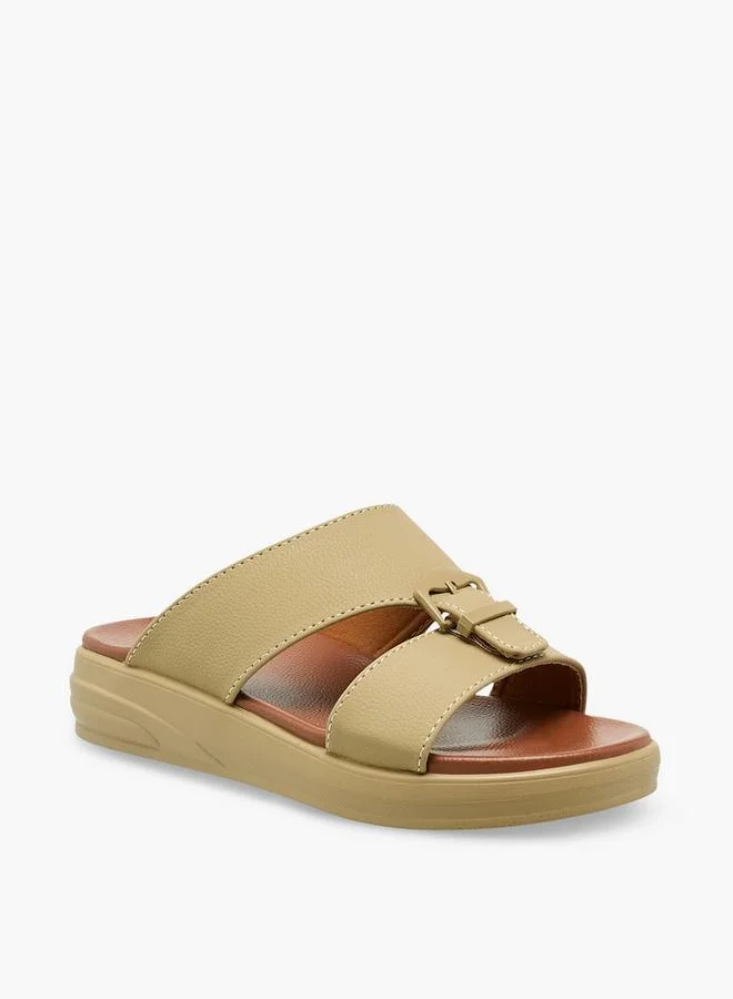 LBL by Shoexpress Boys Buckle Accent Arabic Sandals