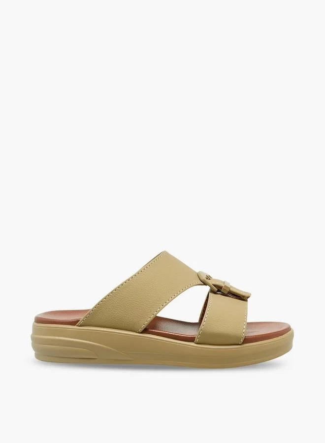 ال بي ال من شو اكسبرس Boys Buckle Accent Arabic Sandals